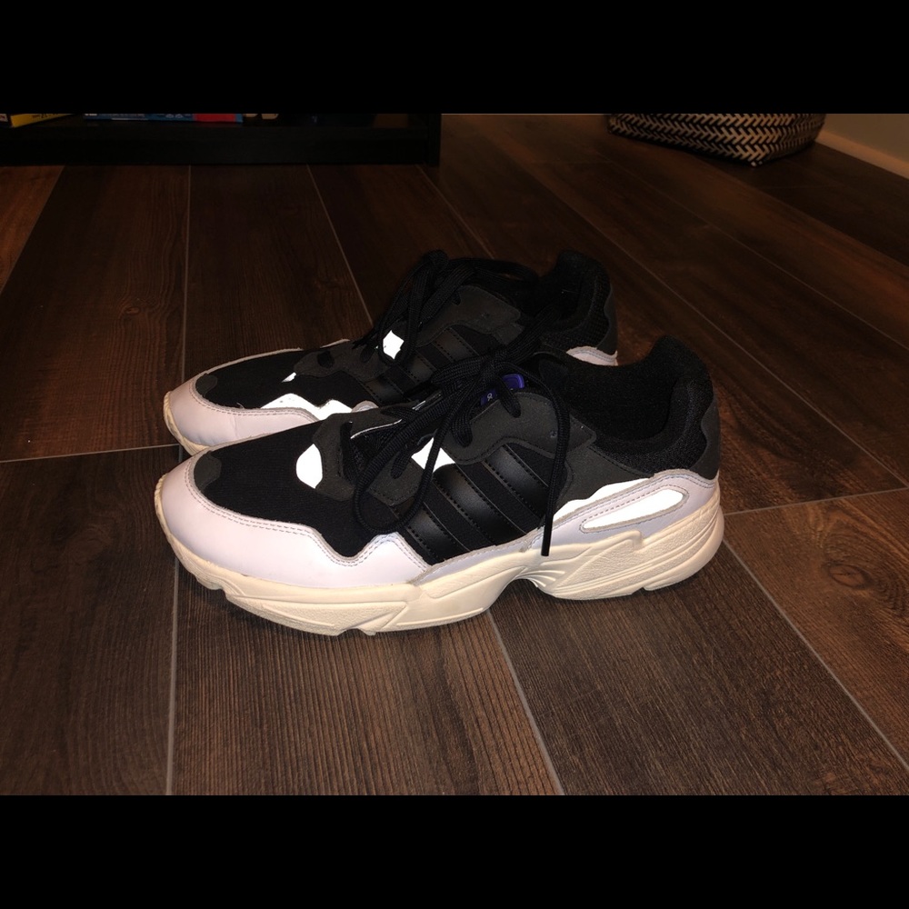 Adidas Yung 96 Black Shoes Sz 9.5